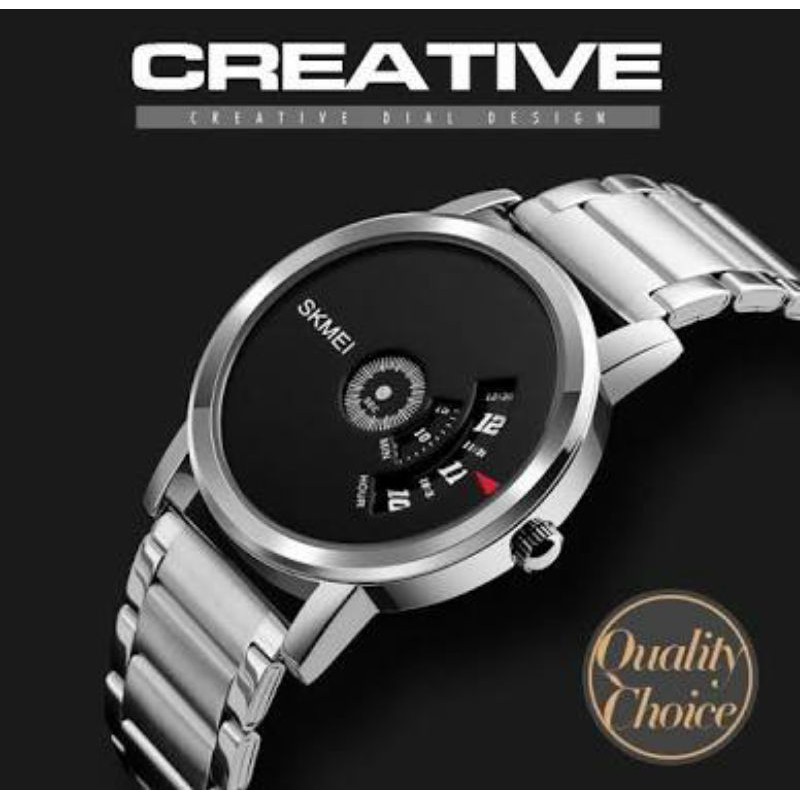 Jam Tangan Wanita skmei 1260 Original Silver