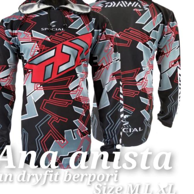 ☄ KAOS JERSEY MANCING BAJU PANCING DAIWA ►