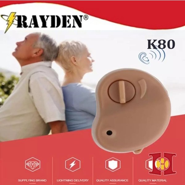 Hearing Aid Super Mini Alat Bantu Dengar Pendengaran Kecil K80 K 80