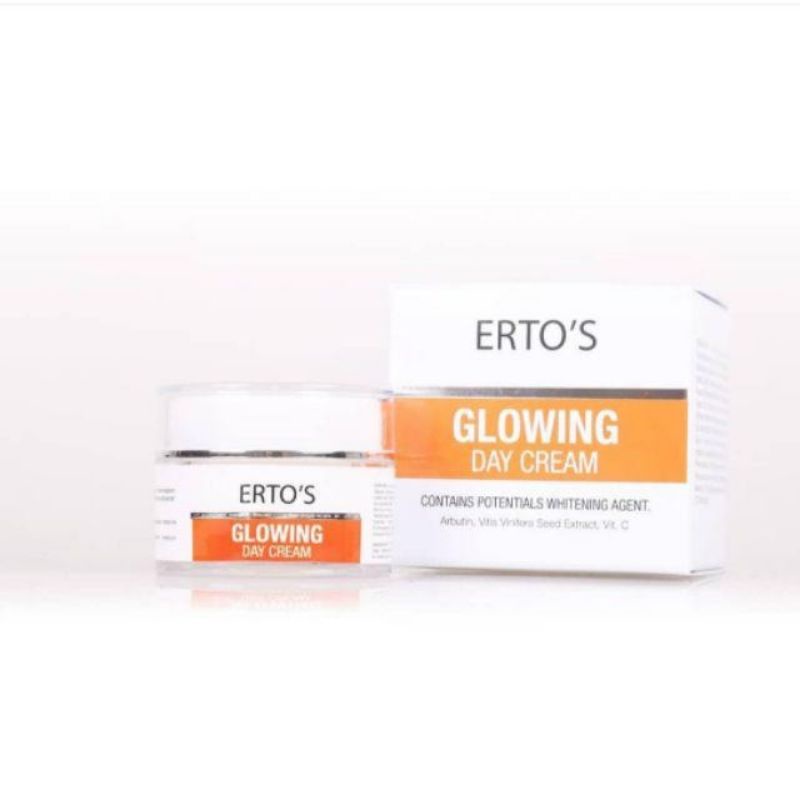 Ertos Glowing Series Night / Day Cream ORI BPOM