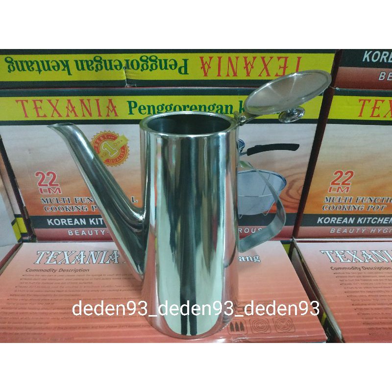 Teko Tea Pot 2.0L / Teko Thai Tea Water Pot Kettle Stainless Steel