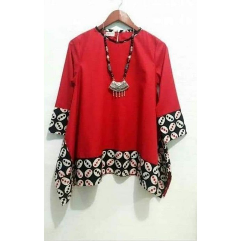 Tunik katun Toyobo royal mix batik