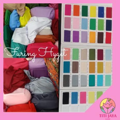 Menarik.. Kain Furing Hyget / Higet / Furing Gamis Kaos Kiloan