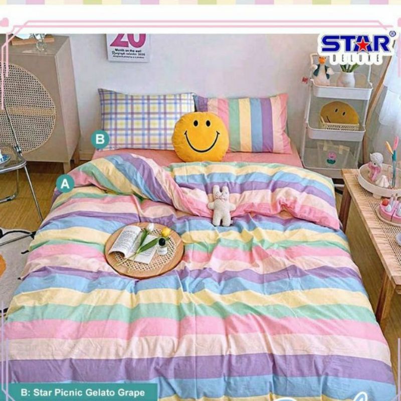 Sprei esra/ sprei katun esra/sprei cvc /sprei star /sprei panca