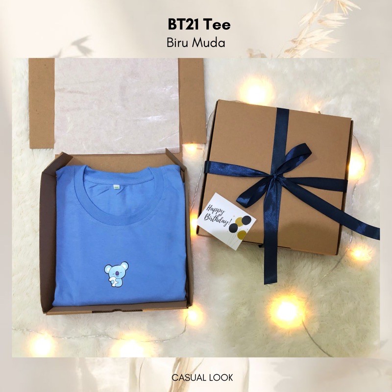 KAOS WANITA KATUN / BT21 / KAOS BT21 / ATASAN WANITA / TUMBLR TEE