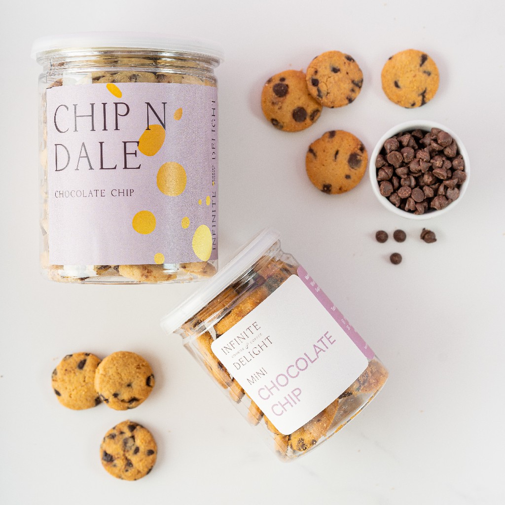 

Cookies Jar Mini Chocochip | Double Chocolate chip | Kue Kering by Infinite delight