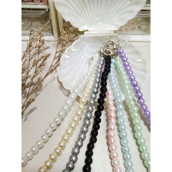 konektor masker mutiara / pearls simple connector