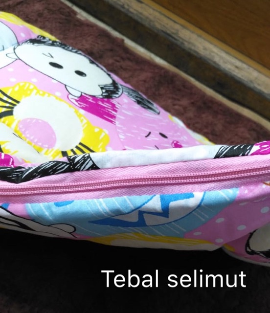 Selimut tidur bayi resleting Dakron karakter / Blanket Bayi / Selimut resleting bayi /Sleeping bag