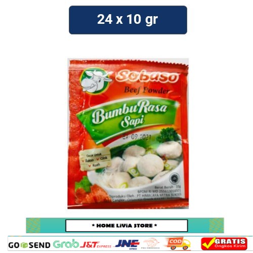 

Sobaso Bumbu Rasa Sapi 1 pak (24 x 10 gr)