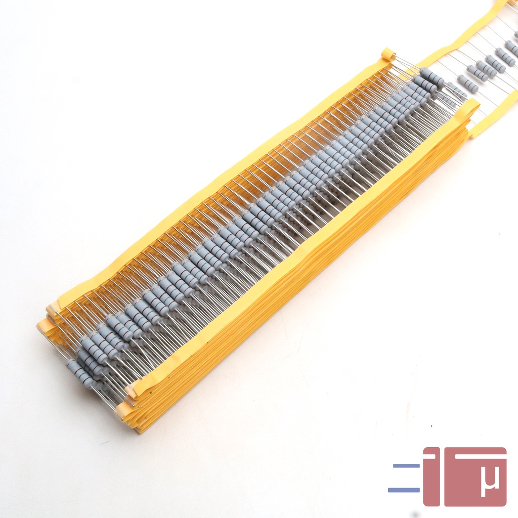 Resistor 180R 180 Ohm 2W Metal Oxide 5% Taiwan Kaki Tembaga