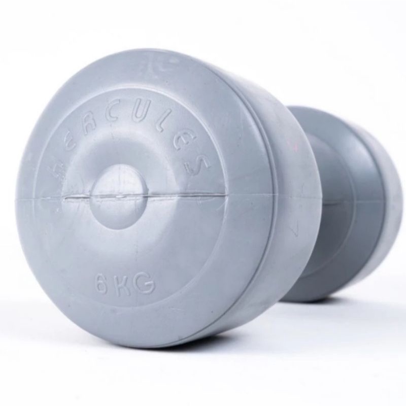 Dumbbell barbel plastik PVC 6 Kg