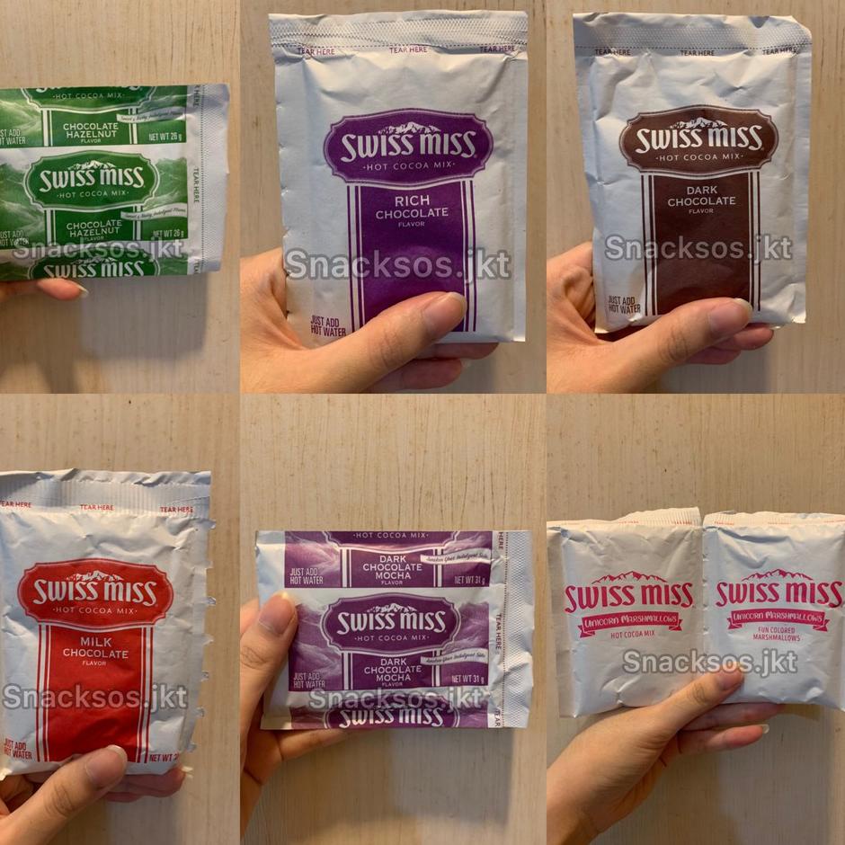 

7JZ SWISS MISS MILK CHOCOLATE / MARSHMALLOW / DARK CHOCOLATE / HAZELNUT / RICH CHOCOLATE➨♋ (Terkini)Murah ➨