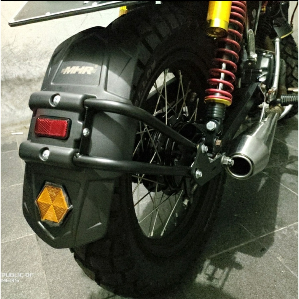 mudguard MHR universal vixion R15 GSX CBR byson mt25 xabre scorpio ninja mx king dll