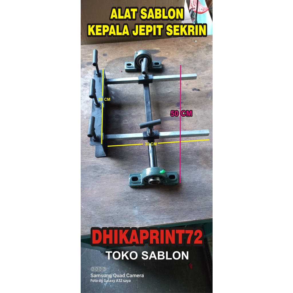 

KEPALA BESI JEPIT SEKRIN SABLON KAOS KARUNG DAN LAIN LAIN
