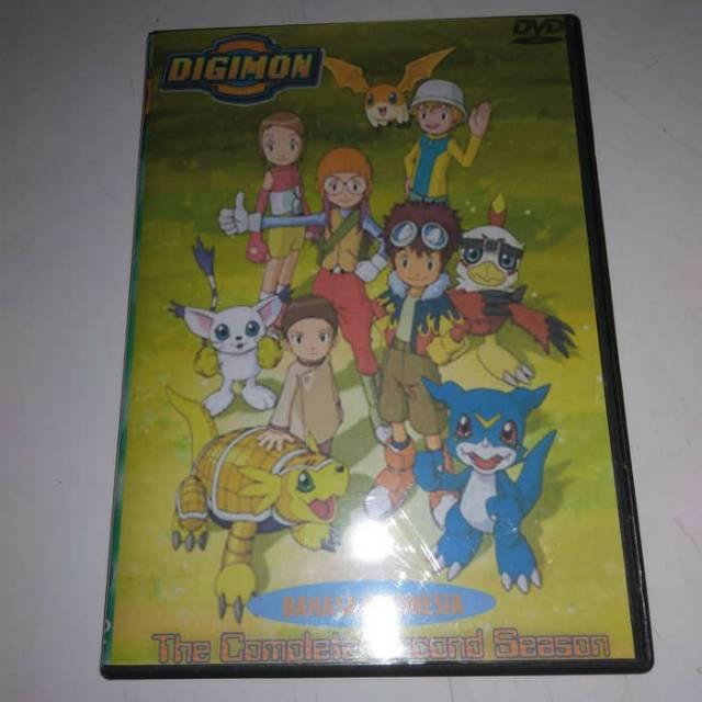 DVD Anime Digimon Adventure 02 Dubbing Bahasa Indonesia