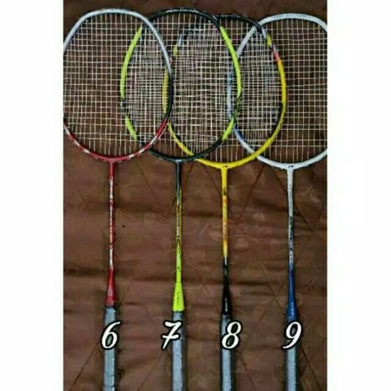 PAKET KOMPLIT BADMINTON BONUS GRIP + BONUS PACKING KARDUS