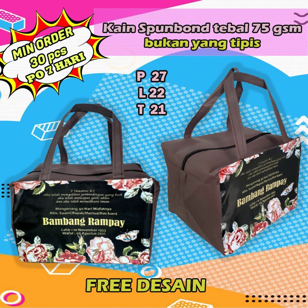 

Goodybag Tas souvenir Tahlilan Haul