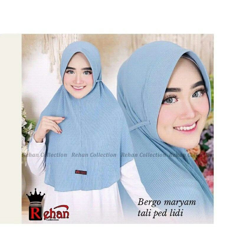 bergo plisket pet lidi / hijab plisket instan / bergo plisket bahan diamon termurah