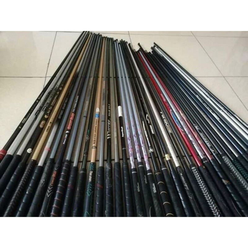 Stik golf bekas untuk alat pancing