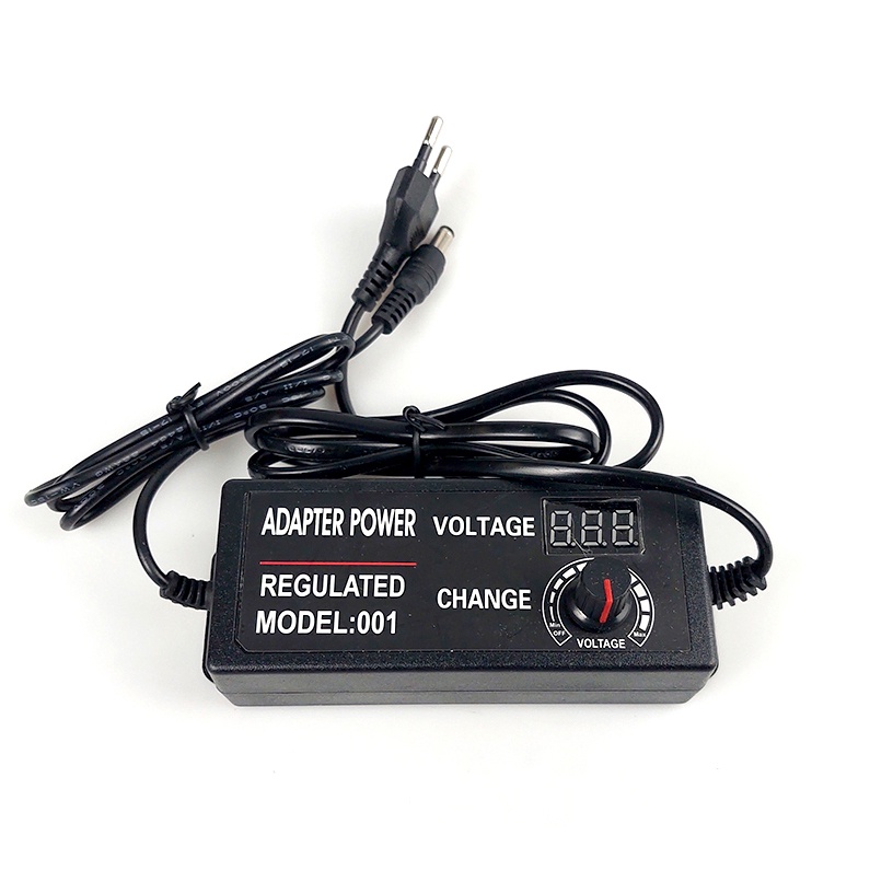 Power Supply Adaptor Universal AC to DC 3V-24V 3A - JDT-001 - Black