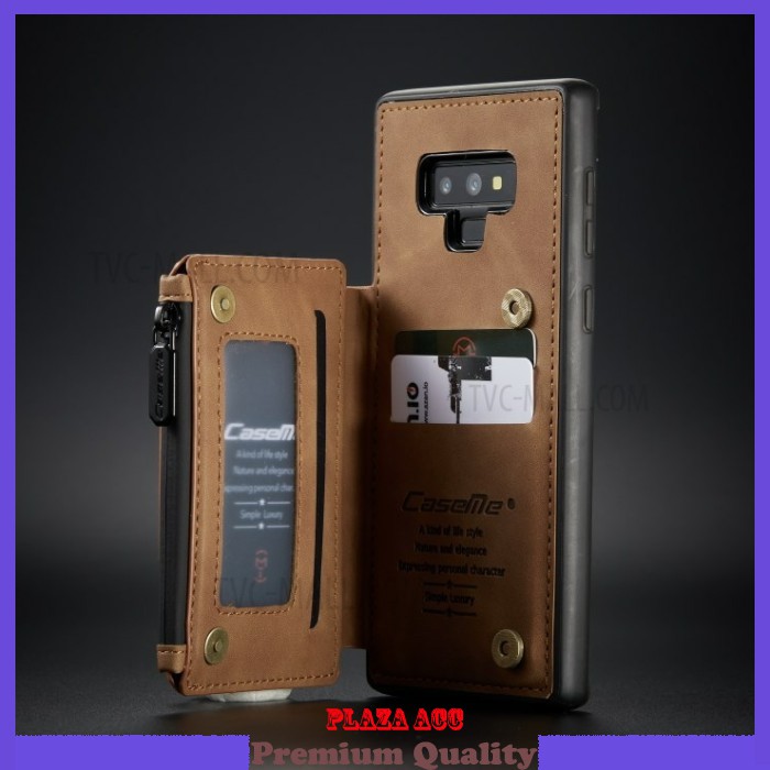 Case Samsung Note 9 - Casing Samsung Note 9 Case Leater Cover Wallet