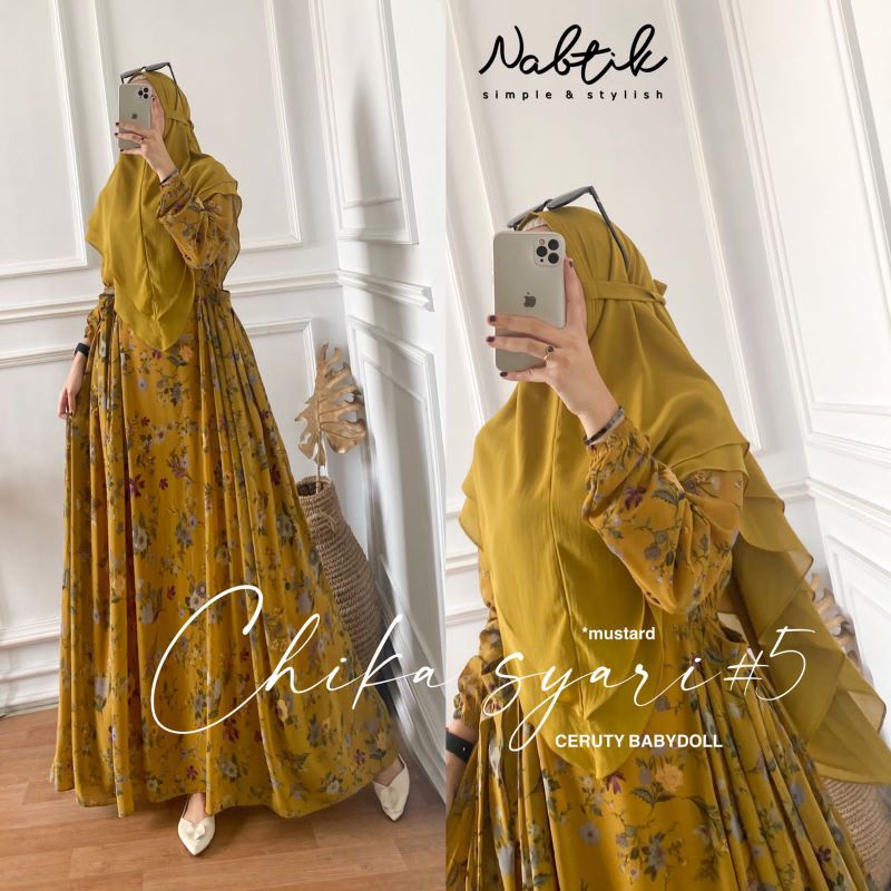 Resstokk hari ini  Chika syar'i #5 original nabtik/terlaris