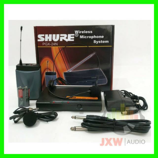 MIC SHURE PGX 24 N/ MICROPHONE WIRELESS SHURE PGX-24 N / MIC SHURE PGX24N