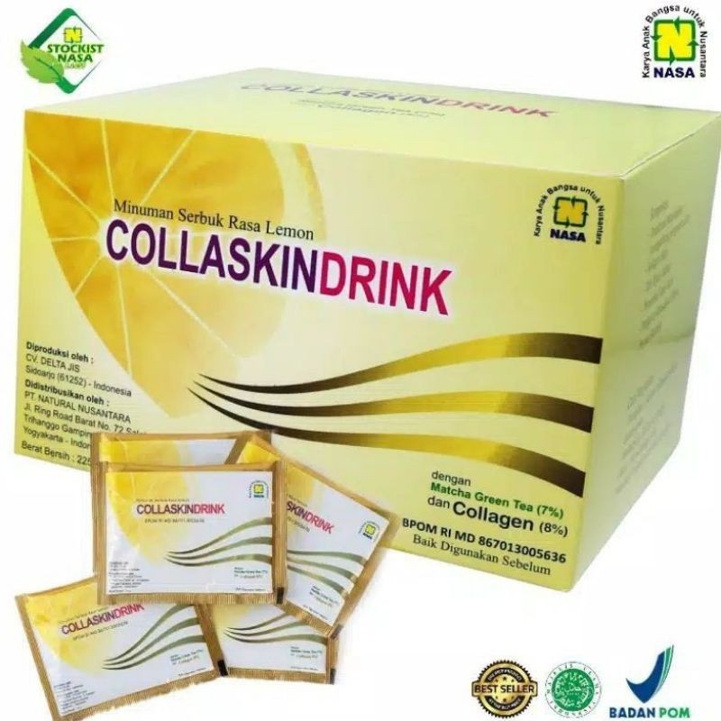 collagen drink nasa#collagen drink#suplemen pemutih