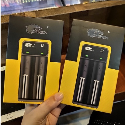 CHARGER BATERAI / Battery 18650 IMREN i2 2SLOT AUTHENTIC