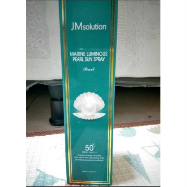 JM solution Marine luminous pearl sun spray spf 50 PA+++