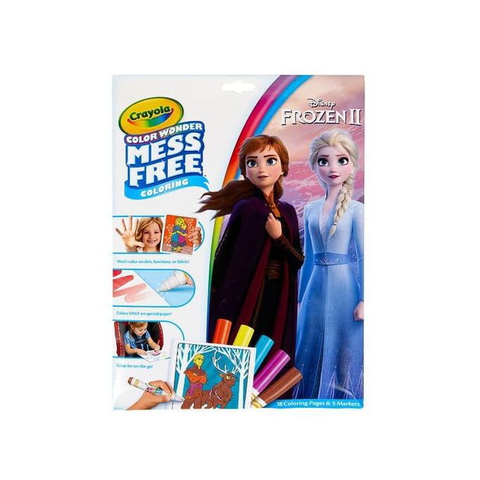 

Jualan Crayola Color Wonder Mess Free Frozen 2 Coloring Pages & Markers Terbatas