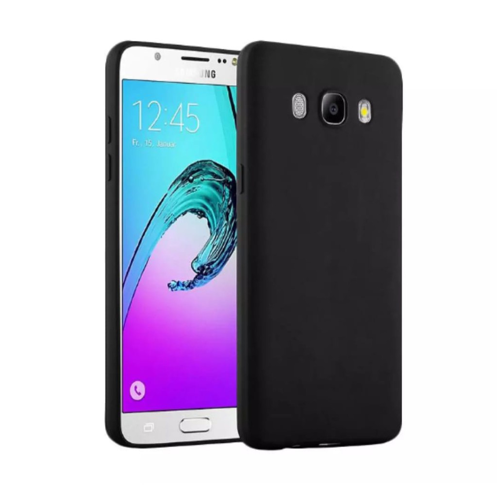 Varian STORE CASE SLIM BLACK MATTE TIPE HP SAMSUNG J2 PRIME/J5 PRIME/J7 PRIME HITAM SILIKON SOFTCASE