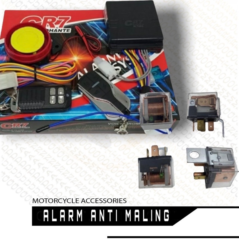 remot alarm motor cr7|CR7|remot jarak jauh|cr7 bohate stater