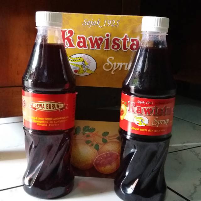 

Sirup Kawista Dewa Burung, twin pack, asli dari Rembang ( 1 dos isi 2 botol)