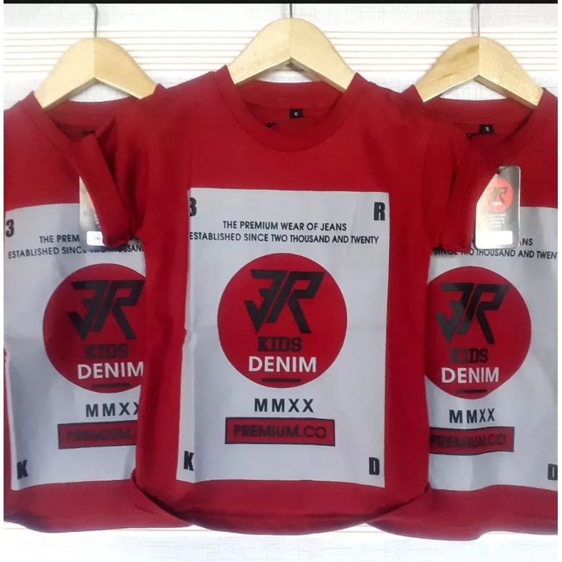 kaos anak original 3Rkids/ kaos anak premiun