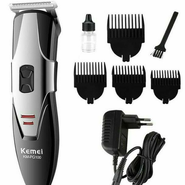 CUKURAN RAMBUT KEMEI KM PG100 ALAT MESIN CUKUR RAMBUT CAS DAN CHARGE HAIR CLIPPER YANG MURAH