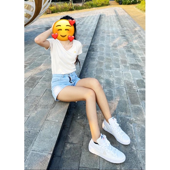 PRELOVED ADIDAS TEE IVORY / KAOS LARI OLAHRAGA / ADIDAS JERSEY DRY FIT ADIDAS