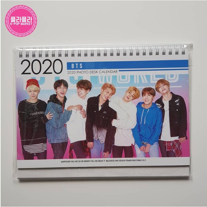 

Kalender Meja K-POP 2020-2021 BTS