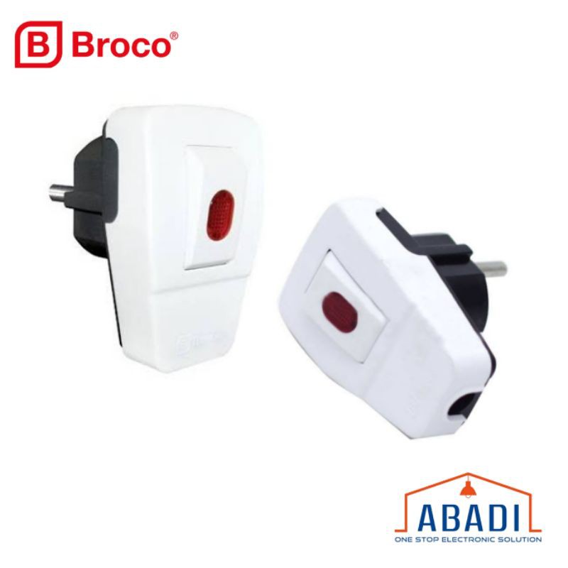 Broco Steker Lampu | Steker Lampu Broco | Steker On Off | Colokan On Off Lampu | Colokan Mati Hidup