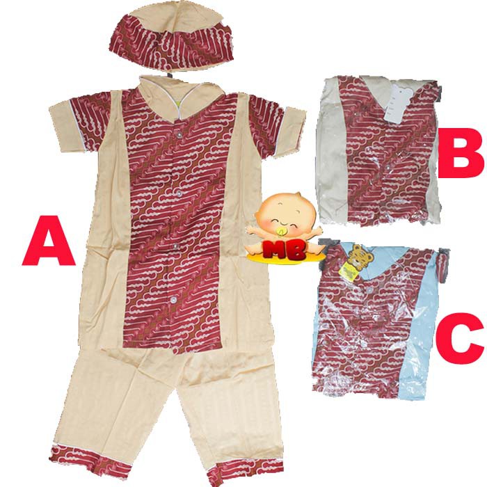 Baju Koko Bayi Setelan Koko Turki Anak Bayi Koko Pakistan Batik