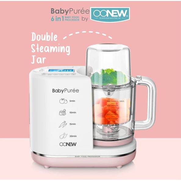 Oonew 6 in 1 Baby Food Processor