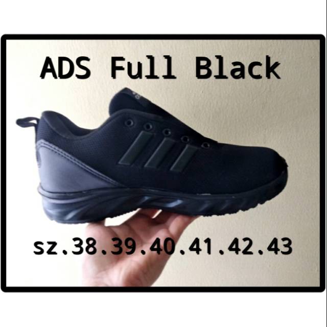 Cuci Gudang!!! Sepatu Import MDL 1939 Full Black