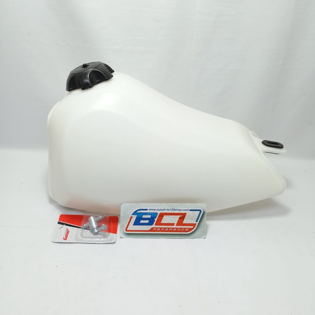 Tangki Tank Tengki Bensin Plastik TS 125 TS125 Berikut Kran Bensin Goyo