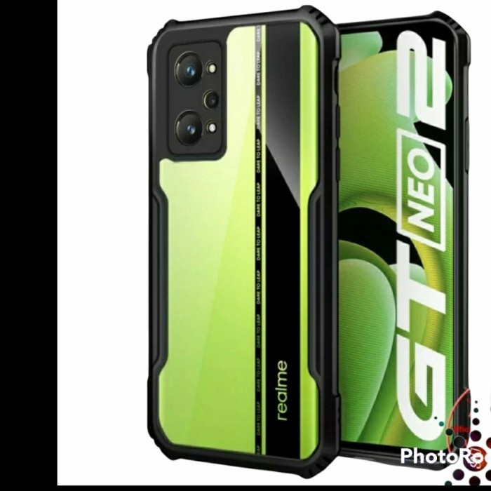 Soft Case Realme GT NEO 2 2021-Case Armor Shockproof Transparan