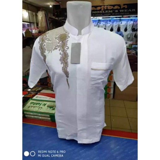 SALE!!! Kemeja Koko BORDIR Ramadhan | [COD] Bayar di Tempat | Koko Pria Lengan Pendek Terbaru Super Adem | Baju Koko Murah Simple Premium | Baju Koko Couple Keluarga | Baju Koko Premium Remaja dan Dewasa Terbaru 2022 | Baju Koko OriginaL Import