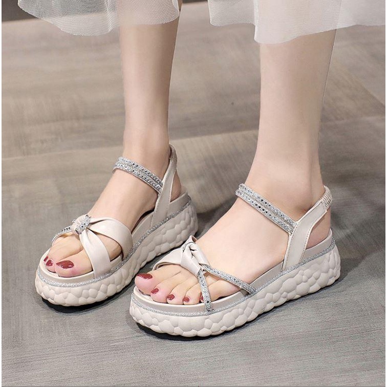 Cafana Sandal Wedges Import Casual Meisya IMP-3028
