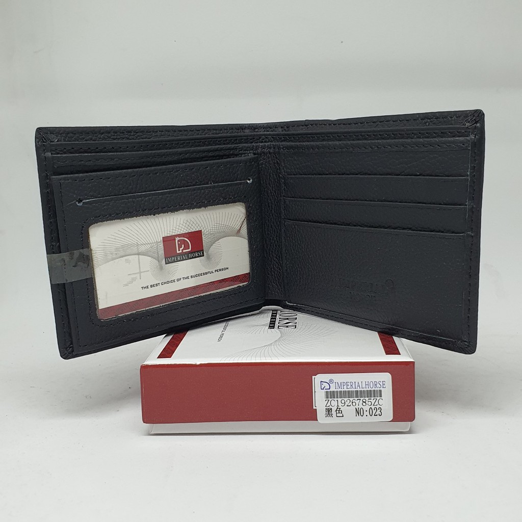 Dompet Pria Kulit Asli Import Original Branded 100% Horse Imperial Model Distro Harga Terjangkau Tipe Keren Anak Muda