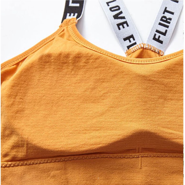 [ LINGERIE MASTER ] - (B-26) BH Sport Bra Push Up Gym Fitness Zumba Jogging BH-4