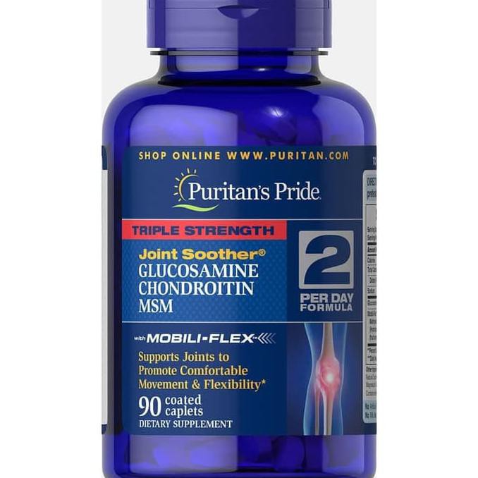 Vitamin dan Diet | Puritan' Pride Triple Strength Glucosamine
