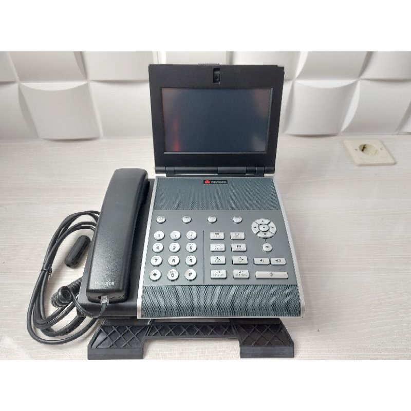 Telepon Ponsel Desktop Media Bisnis Dual-Stack Polycom VVX 1500